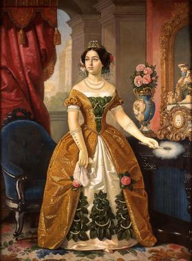 Retrato de doña Dolores Tosta de Santa Anna