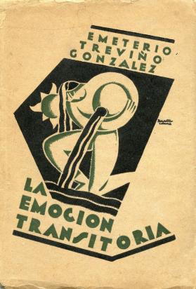 Sin título. Portada de La emoción transitoria. Poemas de Emeterio Treviño González.
