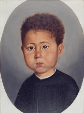 Retrato del niño Pablo Aranda