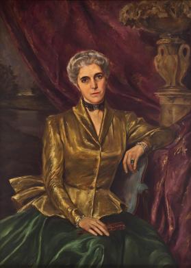 Retrato de la Sra. Elena Calderón de Muñoz