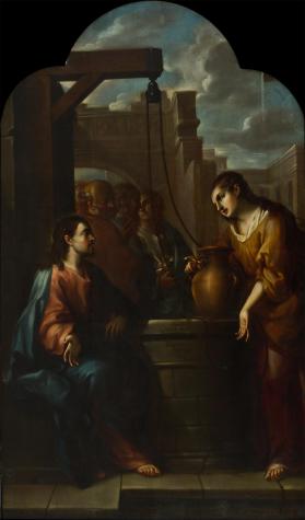 Jesús con la samaritana