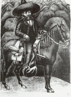 Zapata a caballo