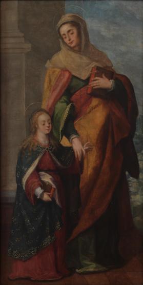 Santa Ana con la Virgen niña