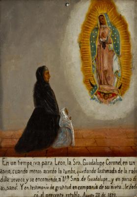 Exvoto de Guadalupe Coronel