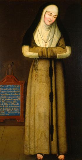 Retrato de sor María Rita Josefa de los Dolores