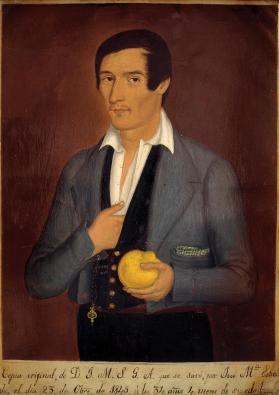 Retrato del presbítero José María Secundino González  A.