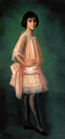 Dolores del Río a los 11 años de edad