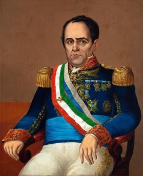 Retrato del presidente Santa Anna