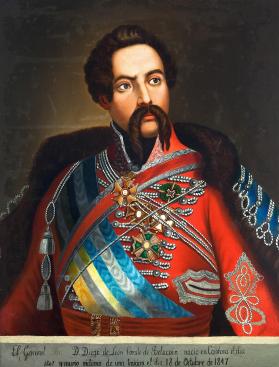 Retrato del general brigadier Diego de León conde de Belacoin