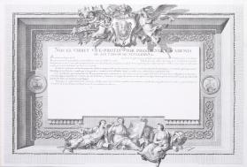 Diploma de académico de mérito por la Real Academia de San Carlos de la Nueva España